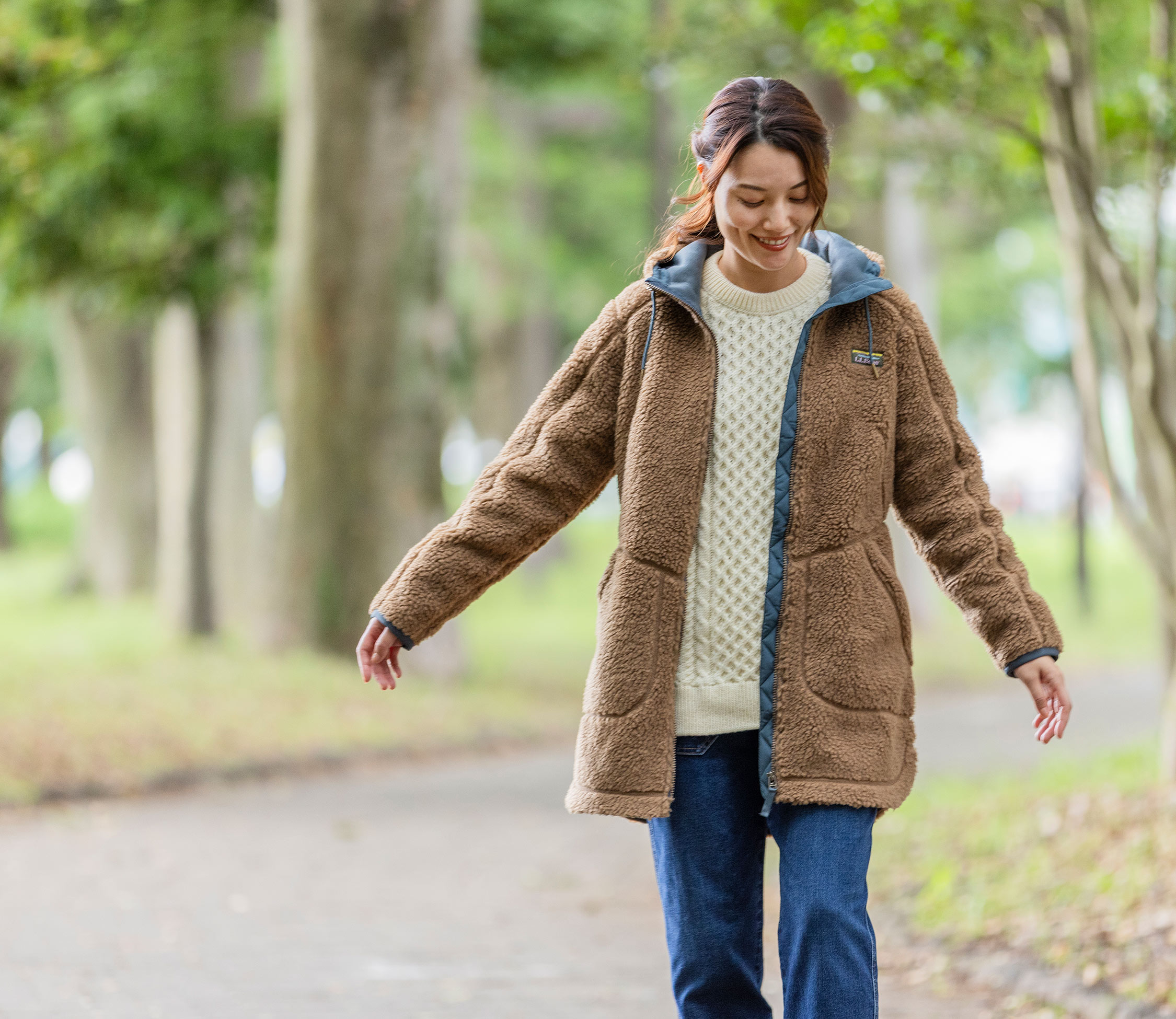 [エルエルビーン] ウィメンズ マウンテン・パイル・フリース・コート 米国フィッ Amazon.co.jp: [エルエルビーン] ウィメンズ マウンテン・パイル