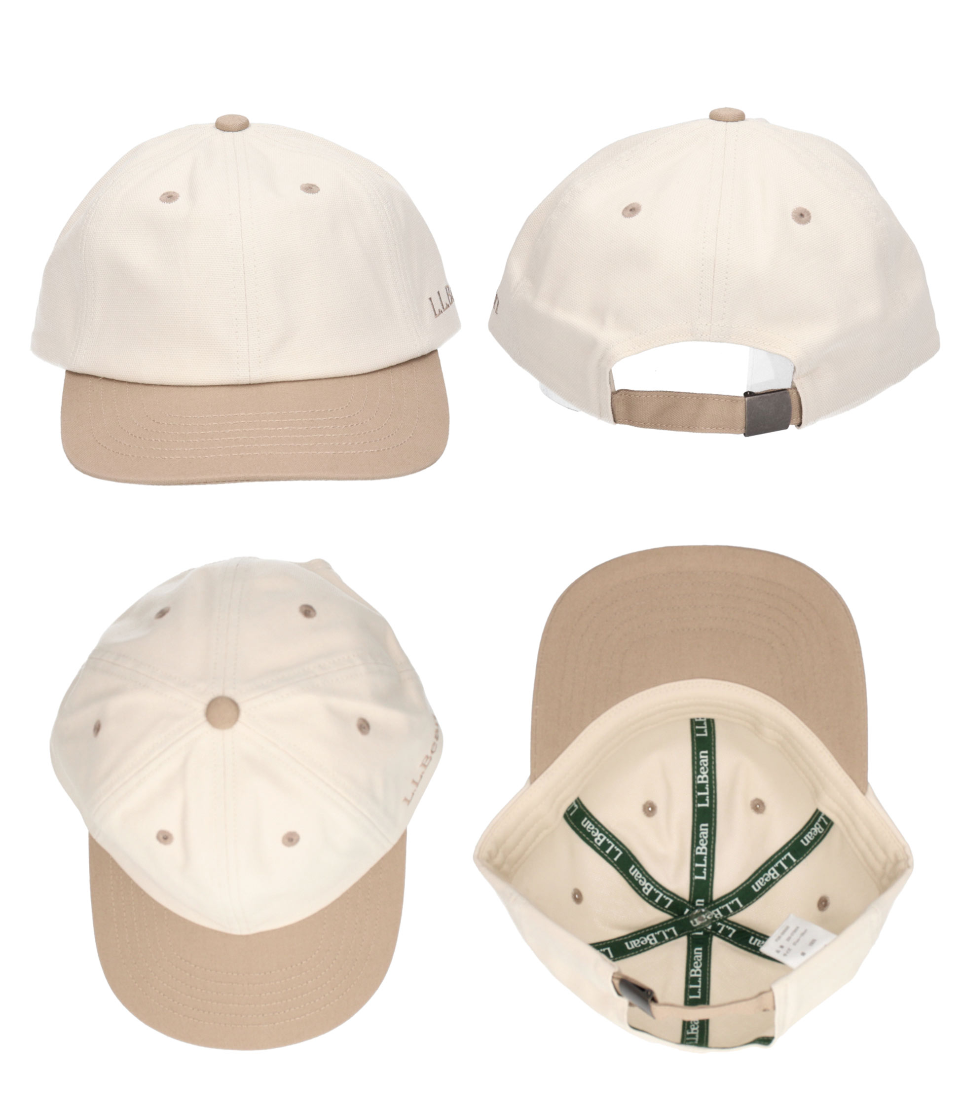 オックスフォード・アンド・キャンバス・ツートーン・キャップ 通販