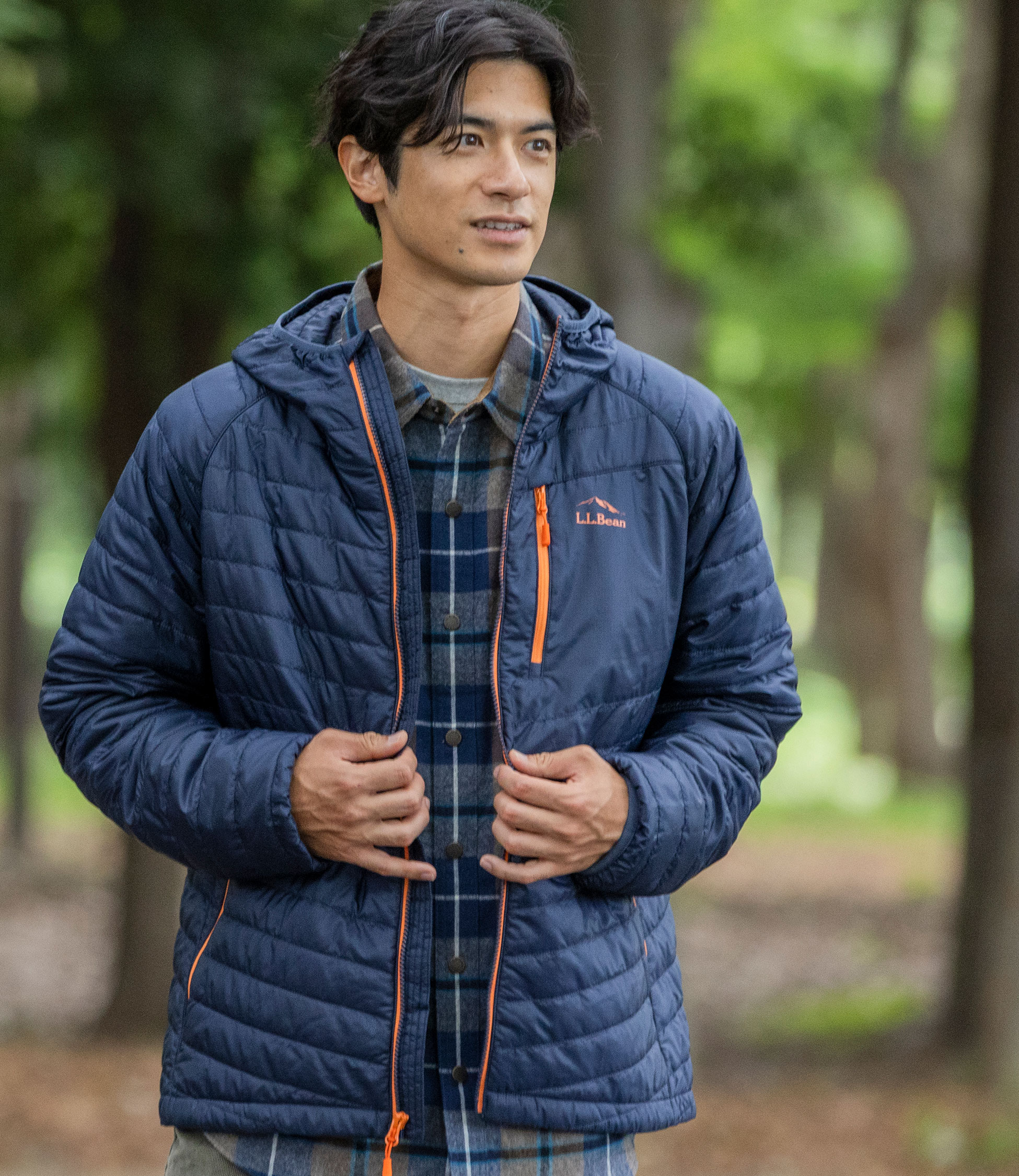 メンズ プリマロフト・パッカウェイ・フード・ジャケット 通販｜L.L.