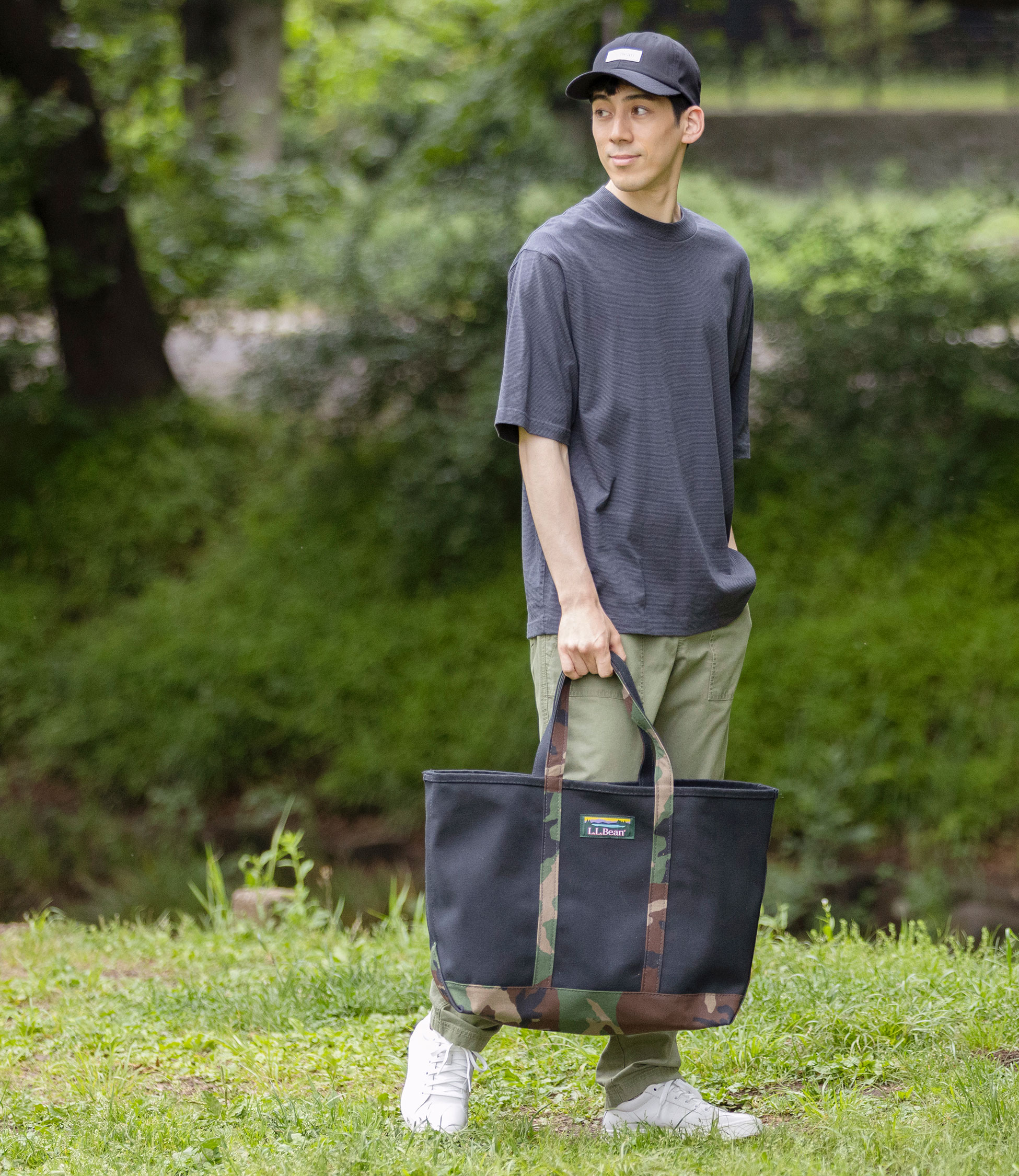 ボート・アンド・トート、オープントップ カモフラージュ レギュラー