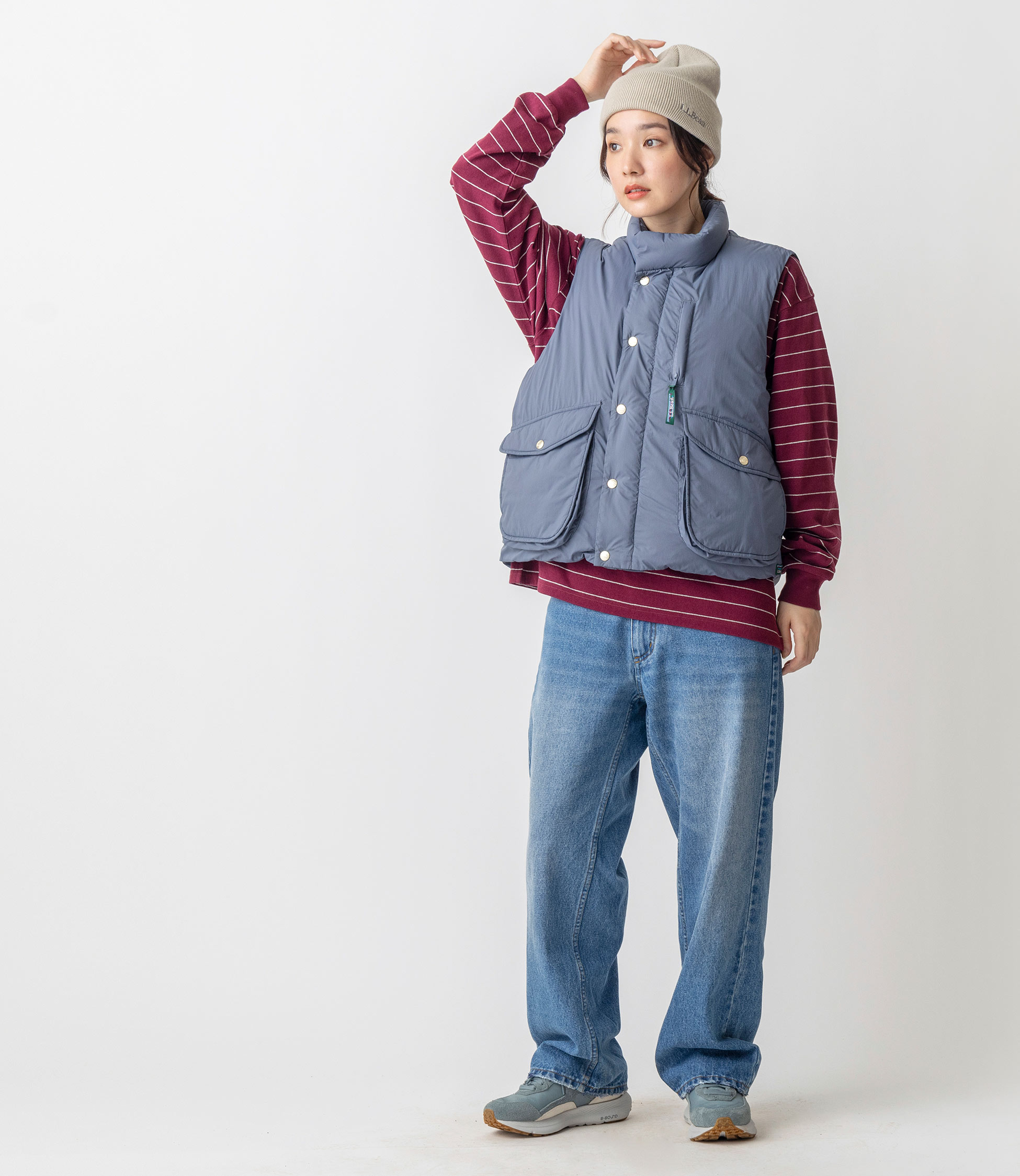 eyden着用　ballin人気ベスト 中々出回ってないです。 Pyrenex 並行輸入 ピレネックス ダウンベスト スプートニック HMY021 P