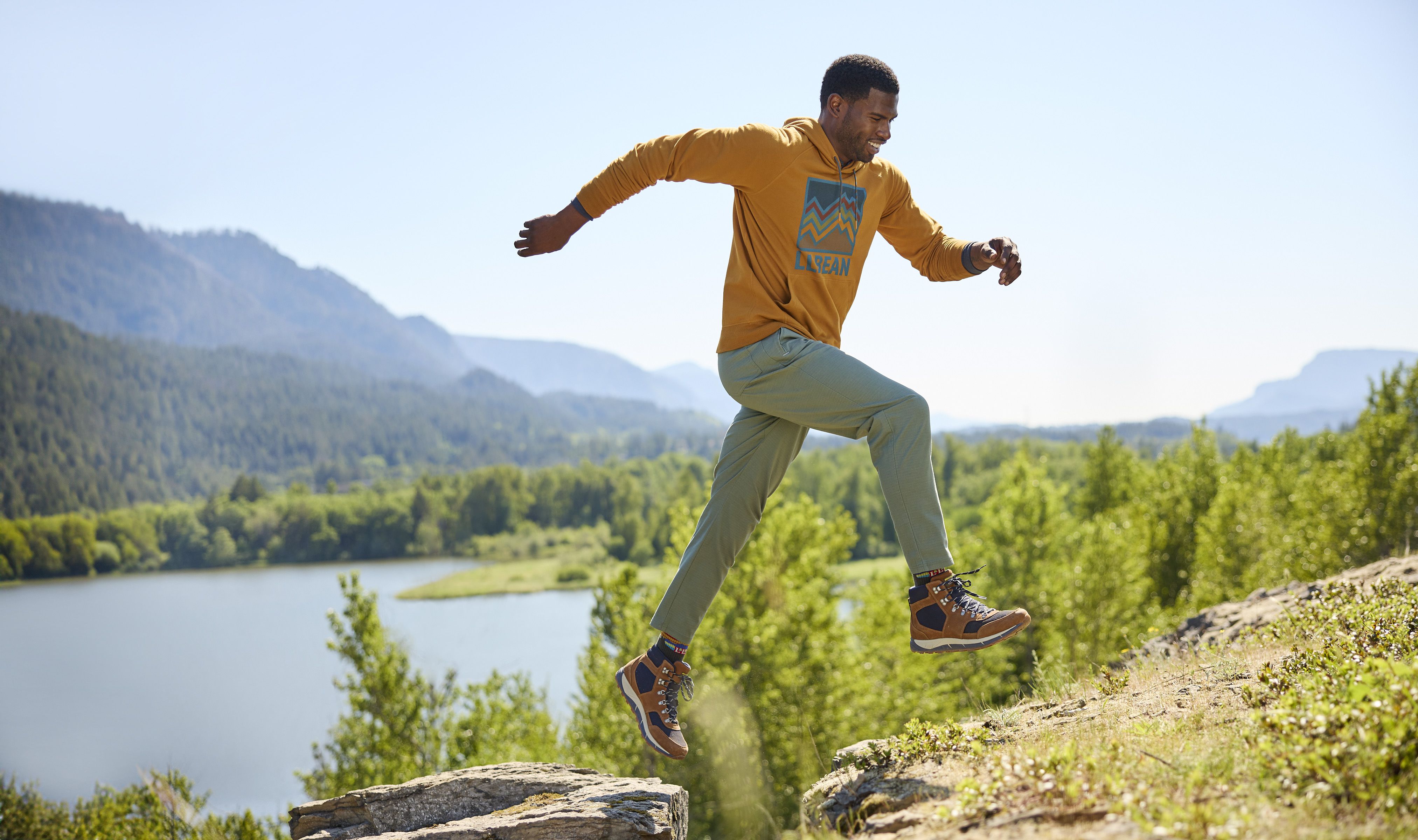 メンズ エル・エル・ビーン・コンフォート・キャンプ・スウェット