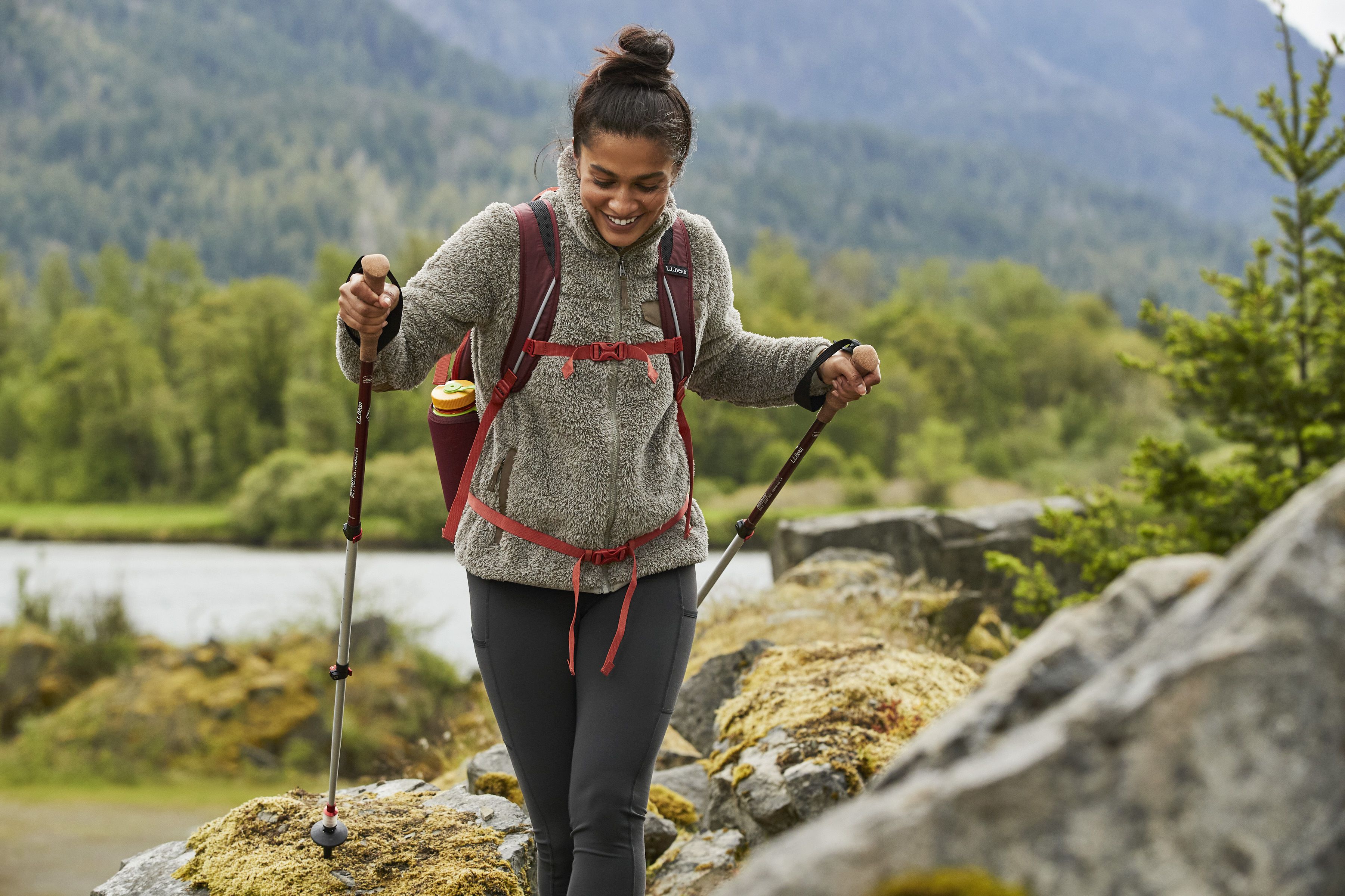 ウィメンズ エル・エル・ビーン・ハイ・パイル・フリース・フルジップ