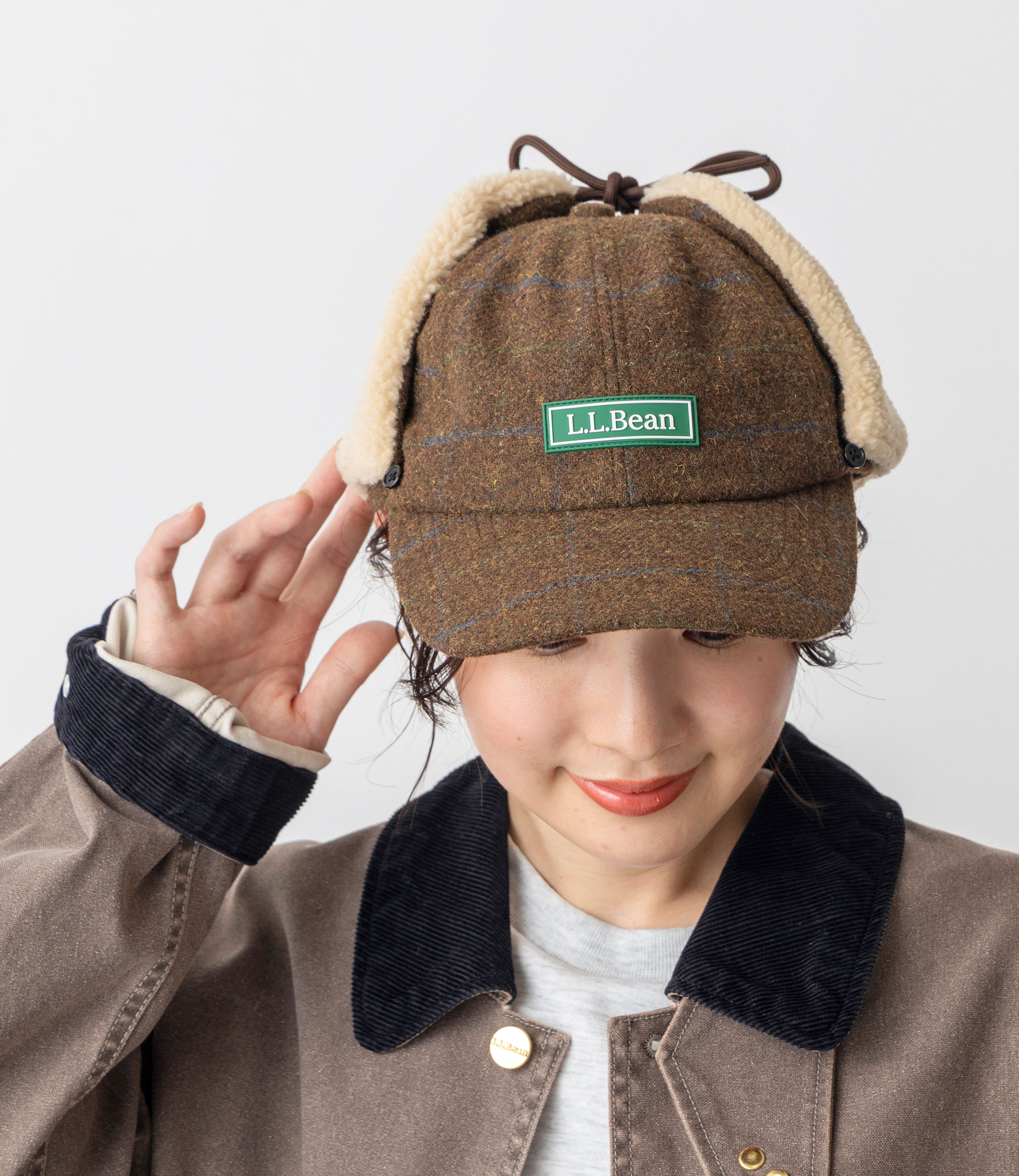 ツイード・デタッチャブル・フラップ・キャップ 通販｜L.L.Bean公式