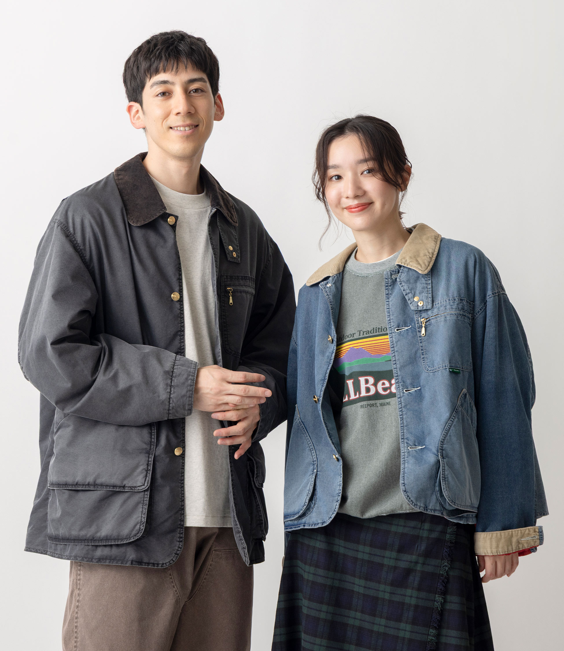 メンズ ビーンズ・フィールド・コート、インサレーテッド インディゴ