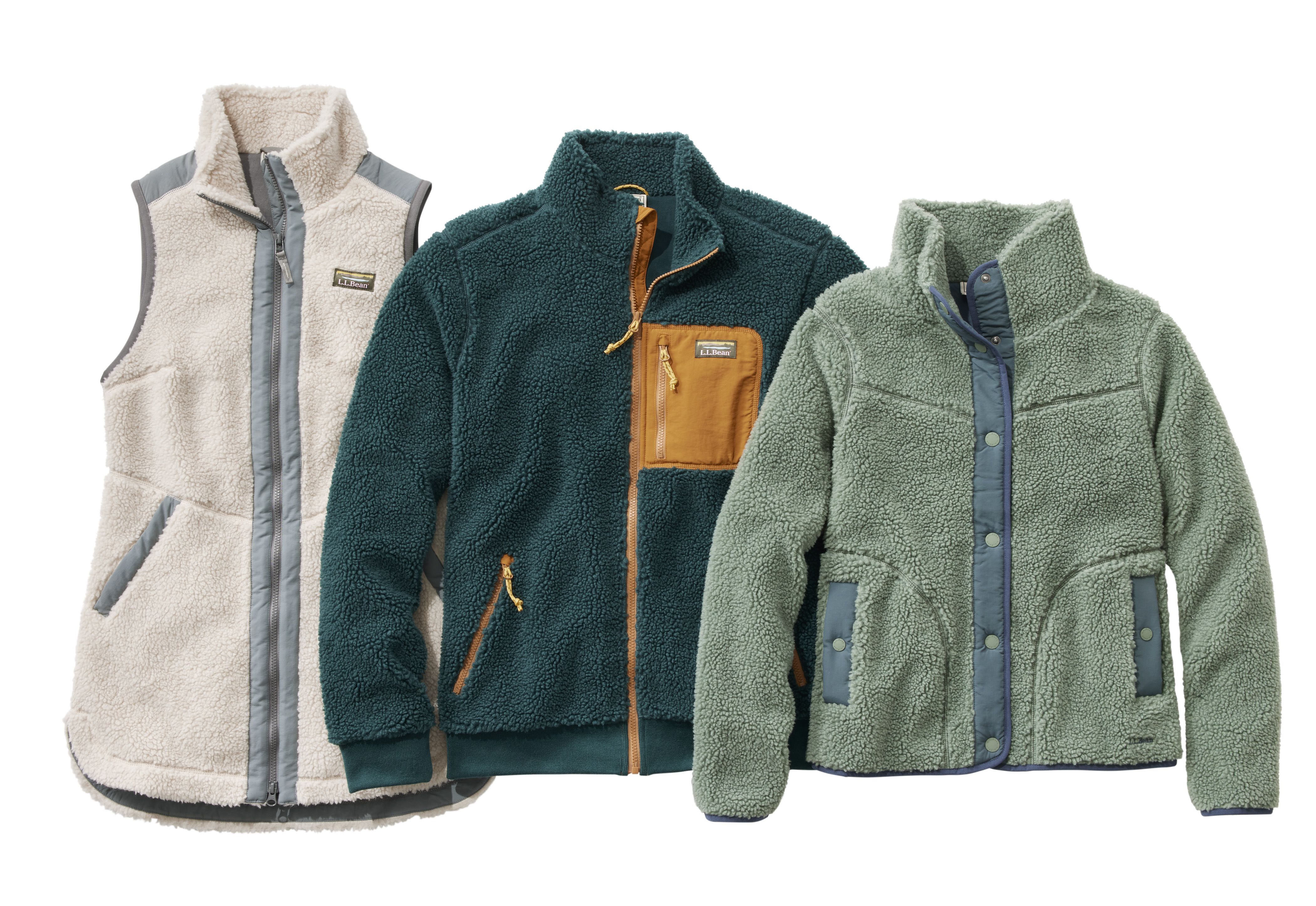 ウィメンズ ビーンズ・シェルパ・フリース・ロング・ベスト 通販｜L.L.