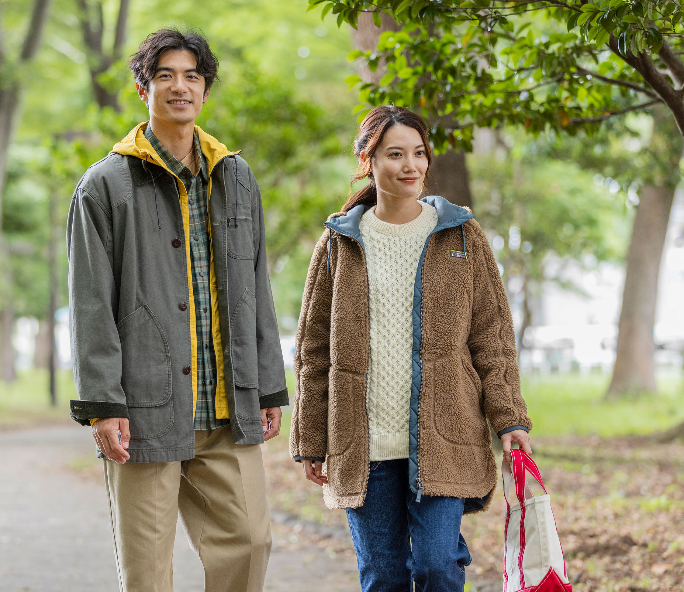 L.L.Beanフリース・ マウンテン・パイルコート　ネイビー　ＸＬ L.L.Bean コート アウター マウンテン・パイル・フリース