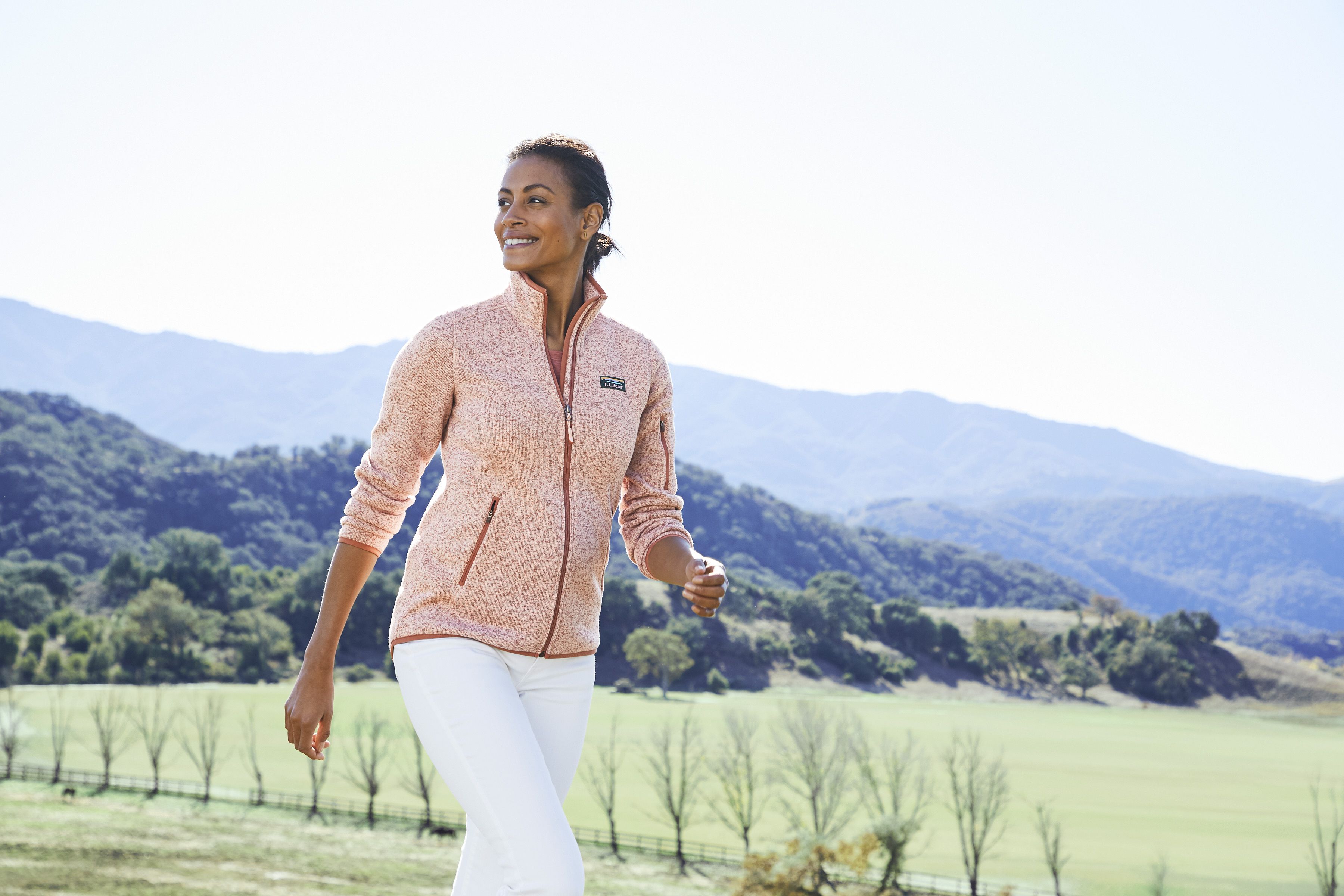 ウィメンズ エル・エル・ビーン・セーター・フリース・フルジップ