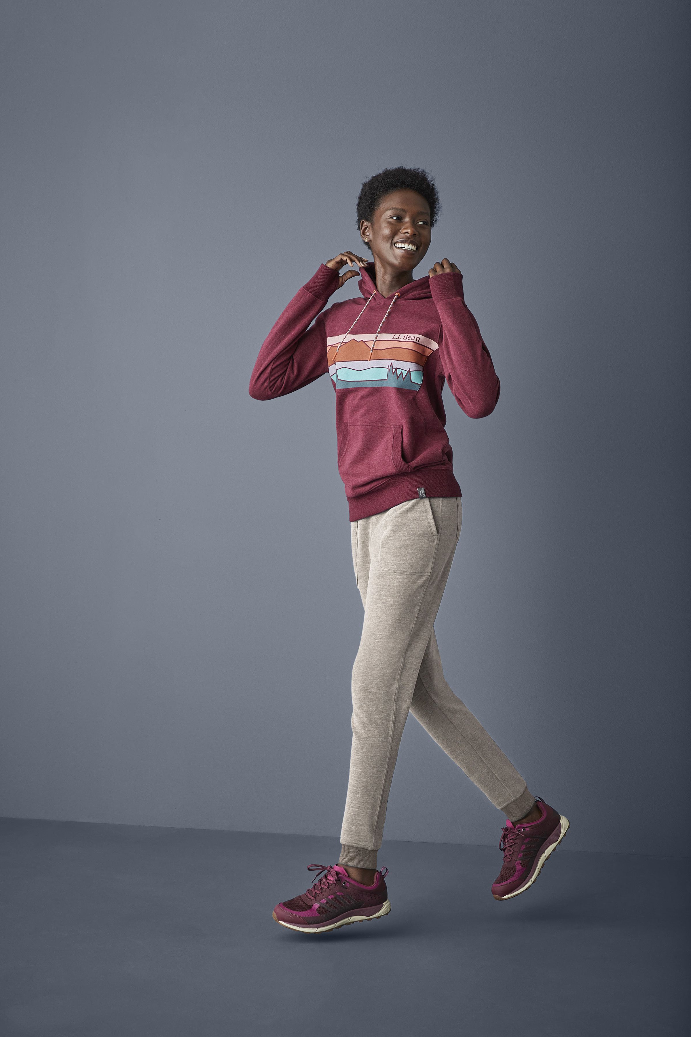 ウィメンズ エル・エル・ビーン・コージー・キャンプ・フーディ 通販