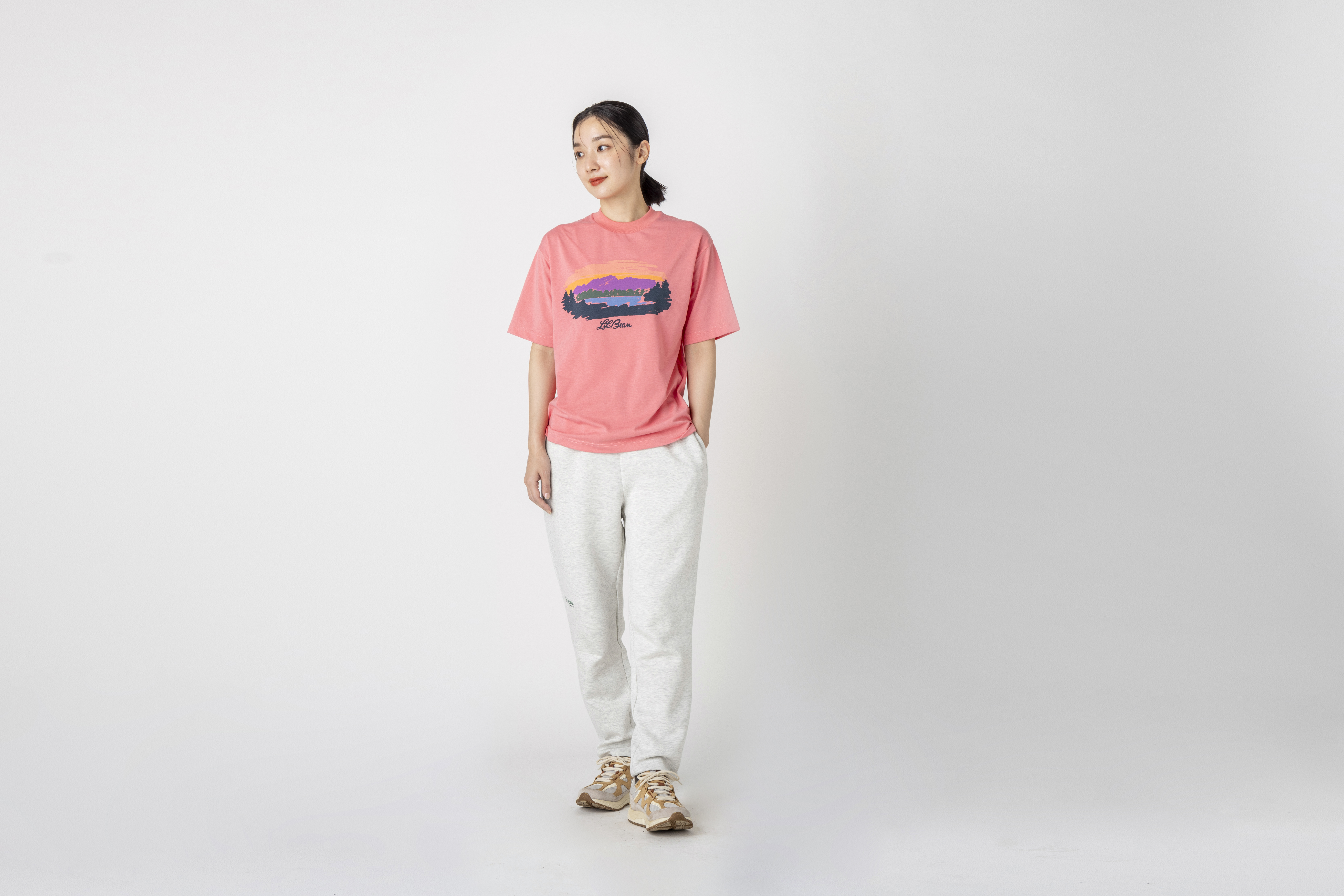 tシャツ 「JAPAN EDITION」カントン・マウンテン・レイク・グラフィック・ティ レディース ウィメンズ カントン・マウンテン・レイク・グラフィック・ティ
