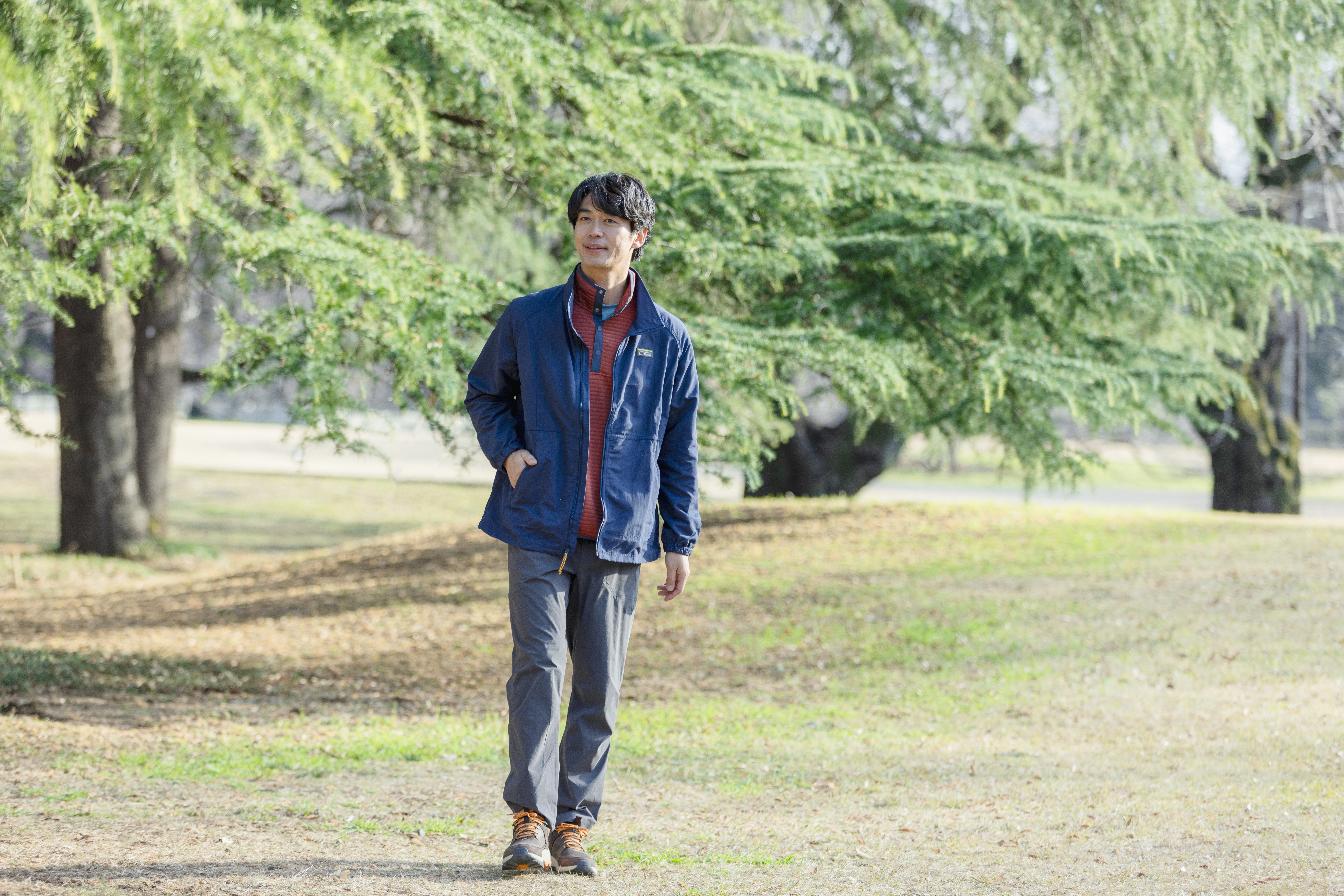 メンズ ジャパン・フィット マウンテン・クラシック・スタンド・カラー