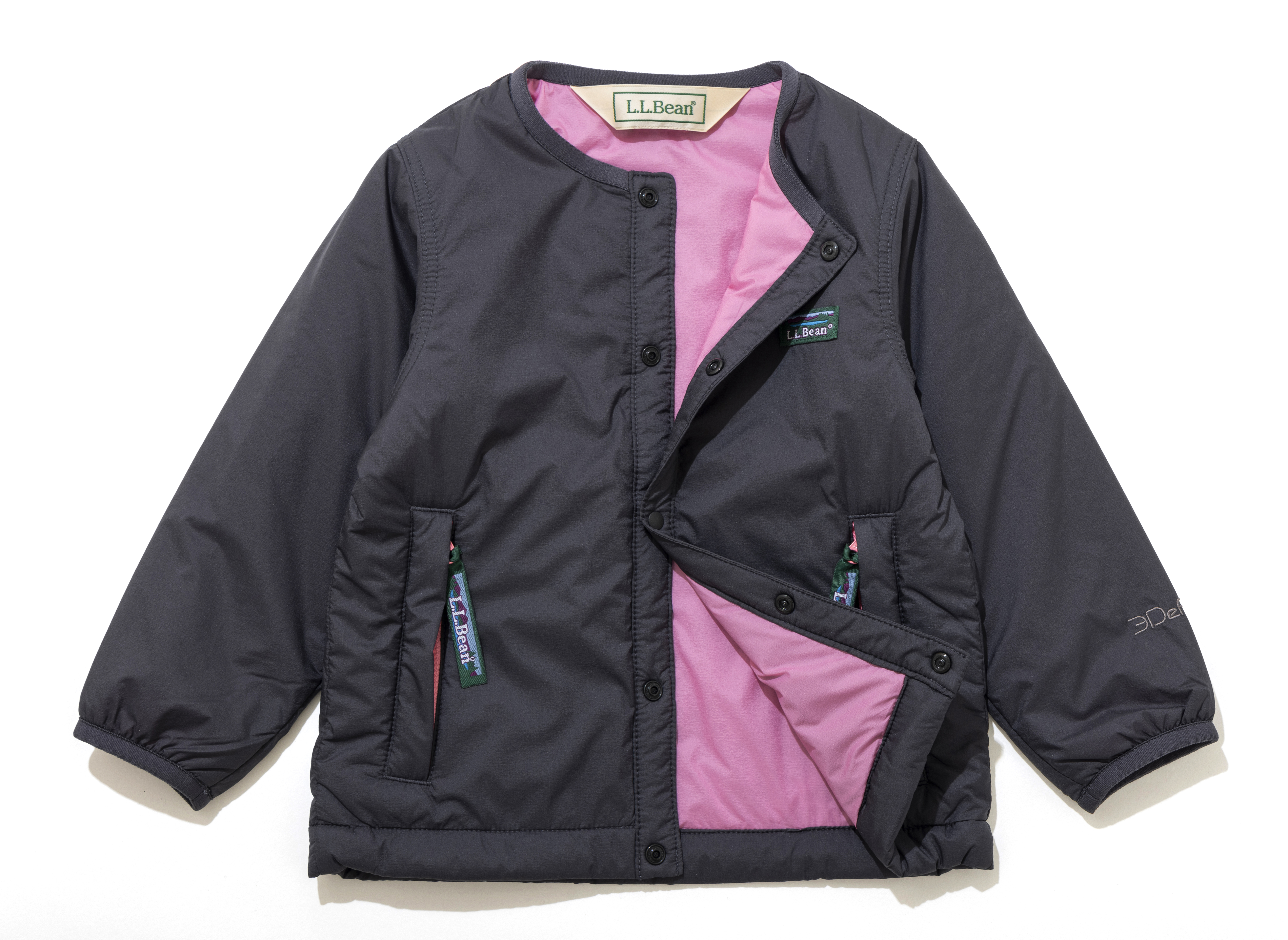 LL bean ハリントンストレッチクルーネックジャケット　M エルエルビーン/L.L.Bean ハリントンストレッチクルーネック