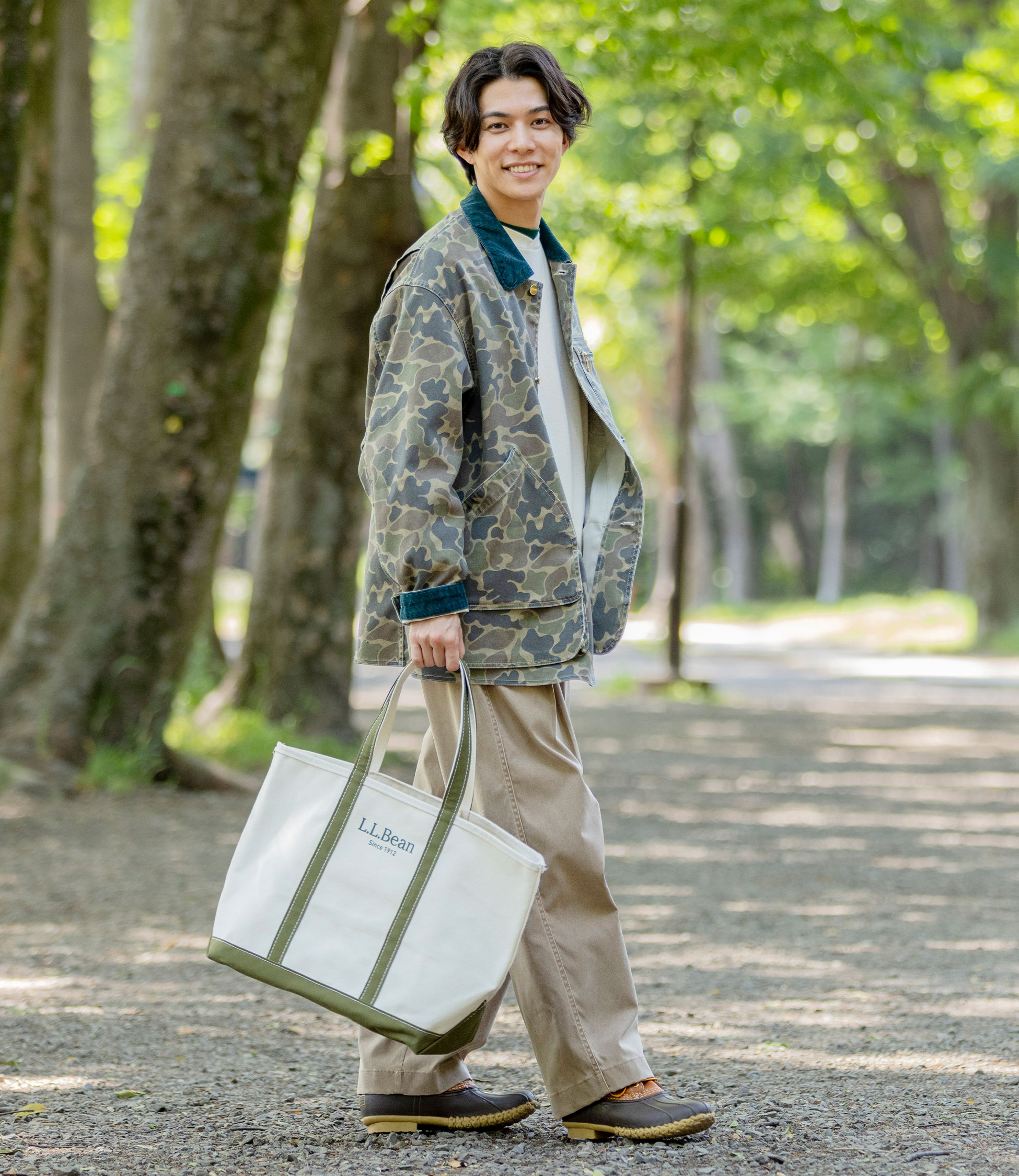 WINDEX 迷彩柄 フード付きウェア LL メンズ プロスペクト・ハーバー・フィールド・コート 通販｜L.L.Bean