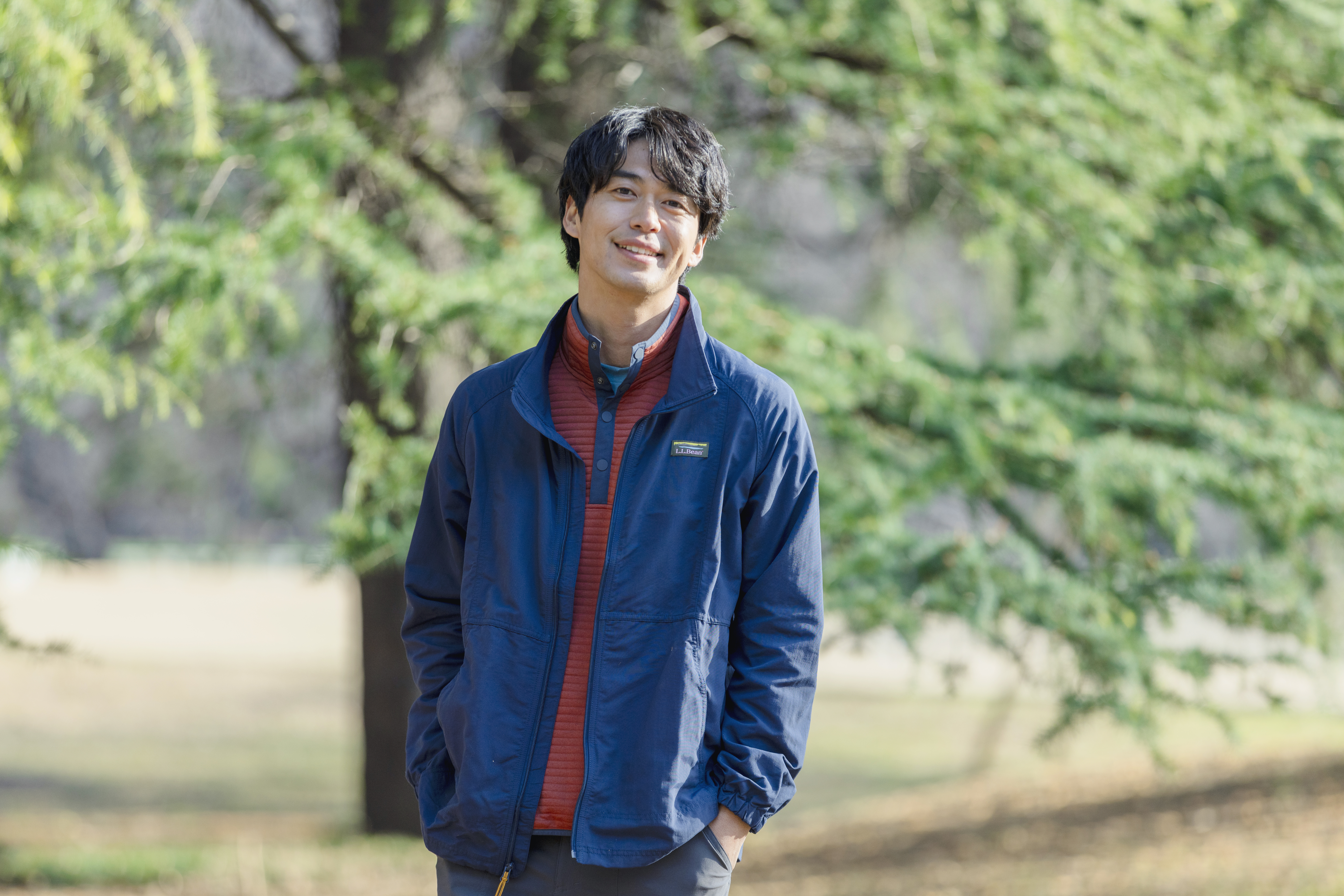 メンズ ジャパン・フィット マウンテン・クラシック・スタンド・カラー