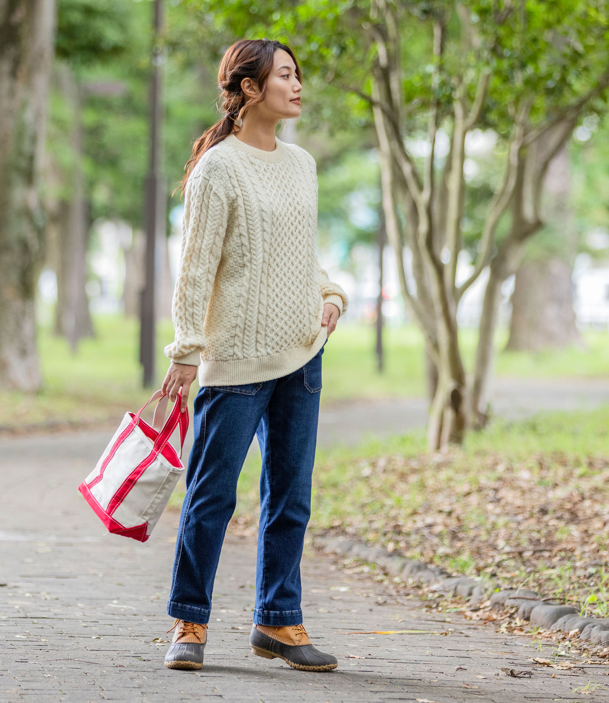 【LL Bean】ほぼ未使用⭐︎ラージサイズ トートバッグ ブラック Amazon | [エルエルビーン] ジップトップ・ボート・アンド