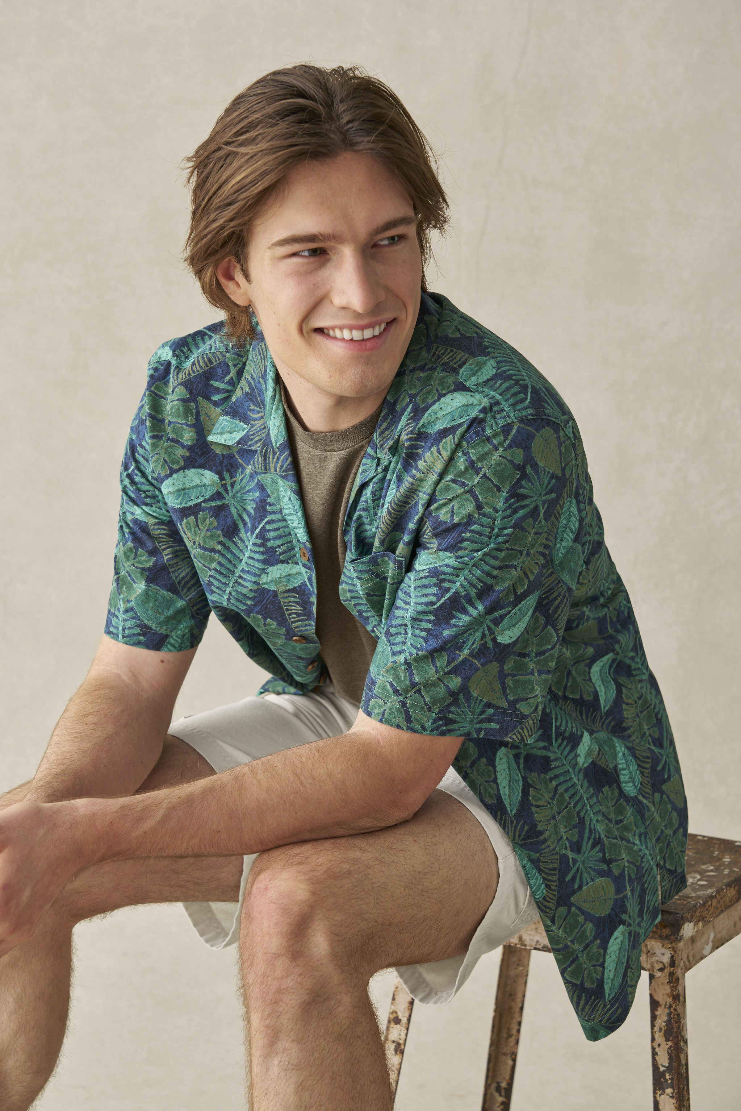 メンズ トロピック・シャツ、半袖 プリント 通販｜L.L.Bean公式