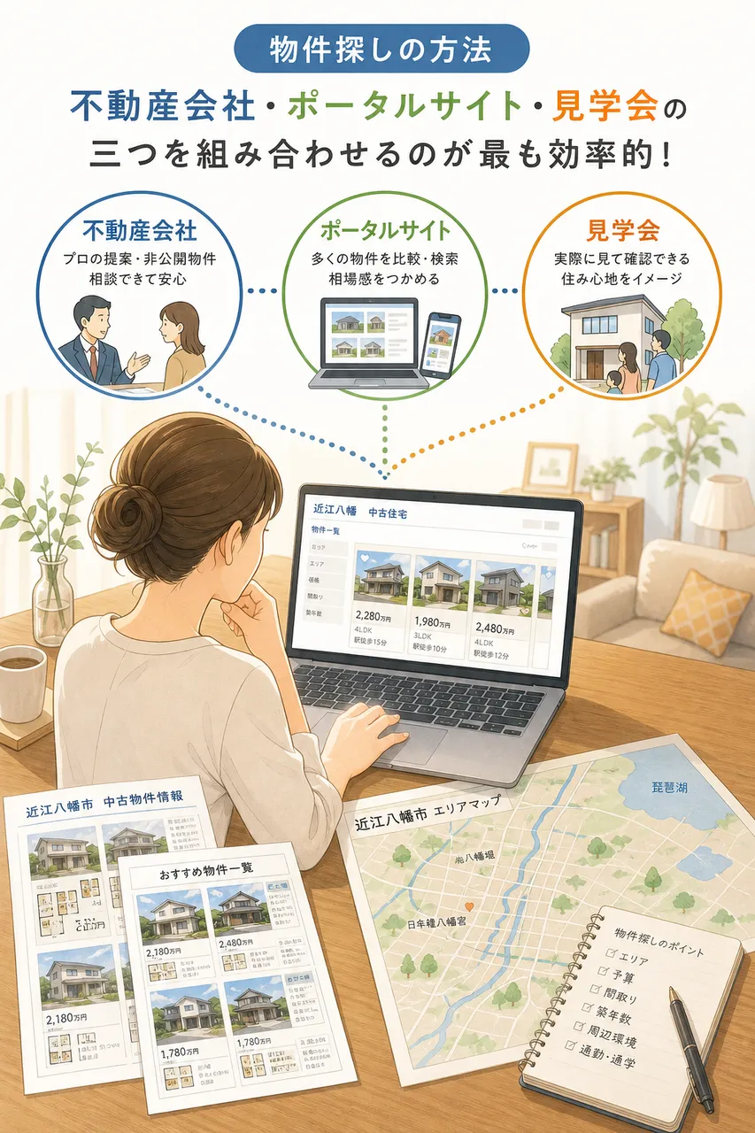 物件探しの方法