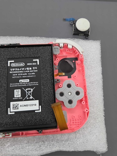 Nintendo Switch Lite 本体 バッテリー スティック交換済み 一宮Nintendo Switch Liteのスティック交換修理