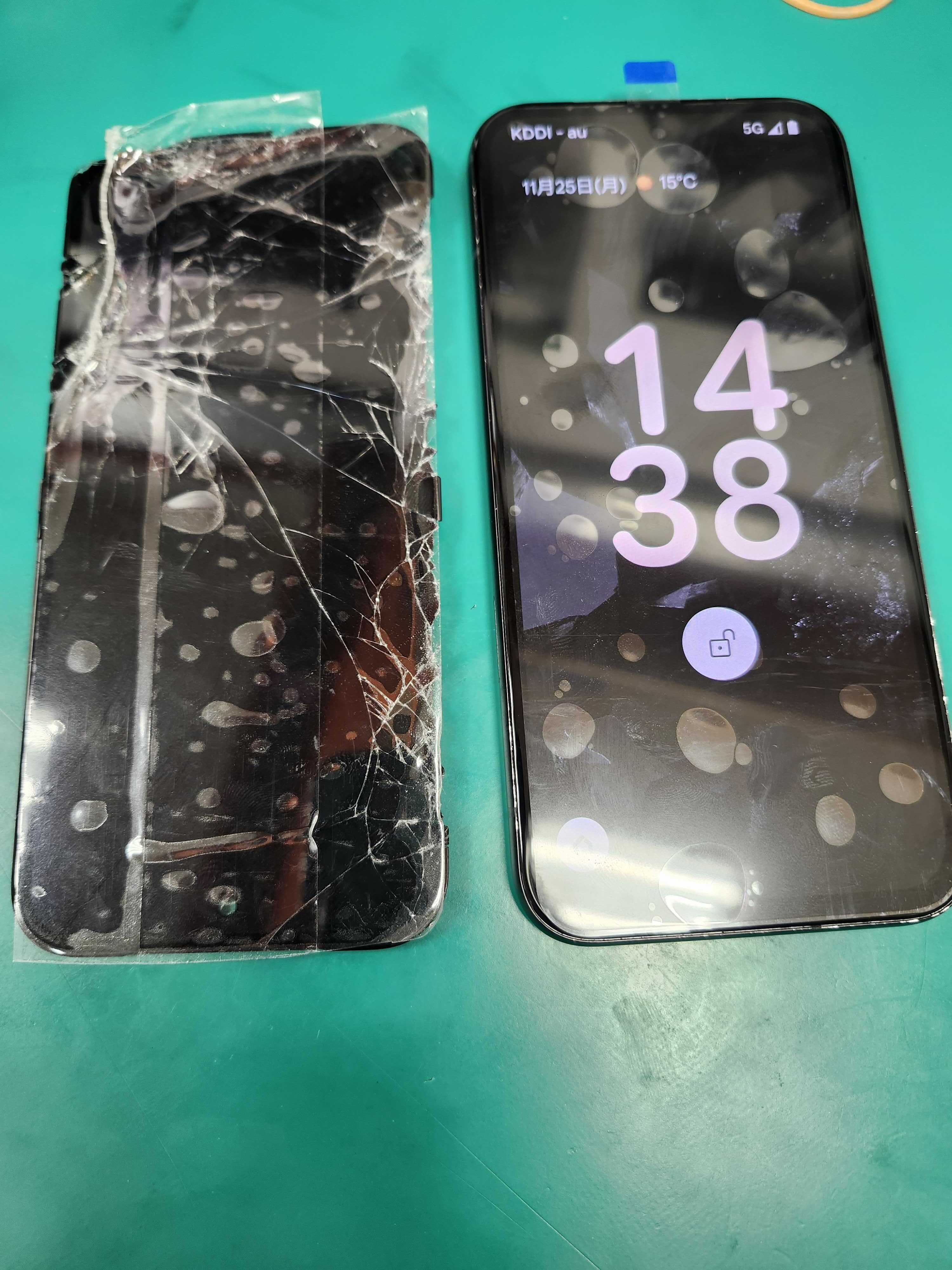 GooglePixel8a 画面が割れてしまった！😖💦画面交換！イオン豊橋南