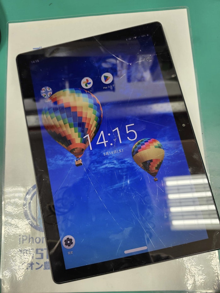 LenovoTab5 画面交換 画面割れ