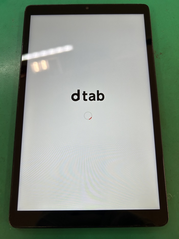 タブレット d-tab d-42A 液晶漏れ 画面交換 【イオン春日井店】