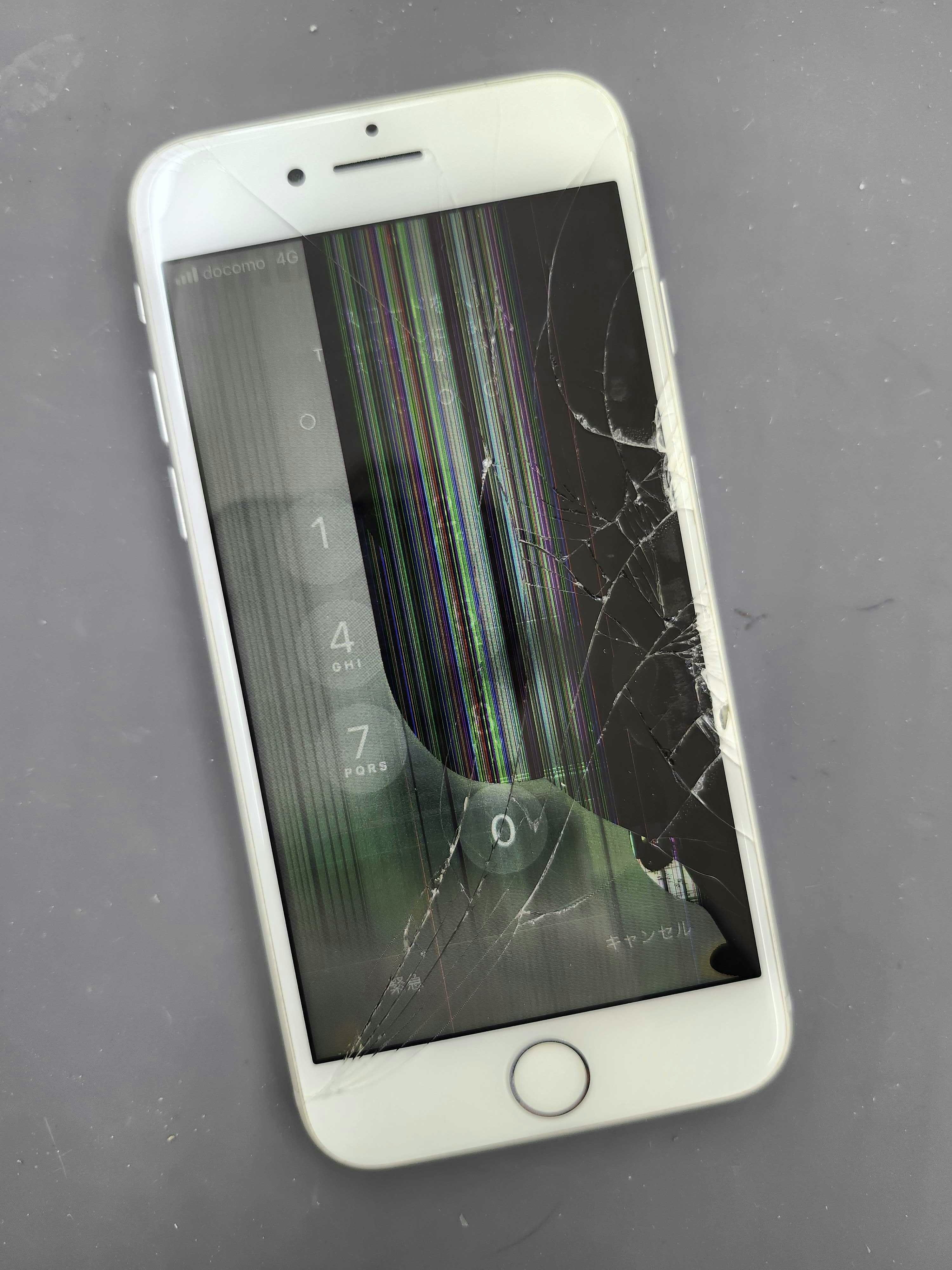 iphone8　iPhone　修理　画面交換　画面割れ　豊川　豊橋　新城　蒲郡　湖西　浜松