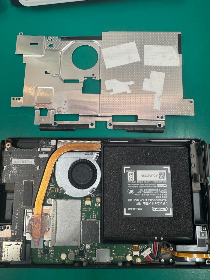 有機switch 起動不良