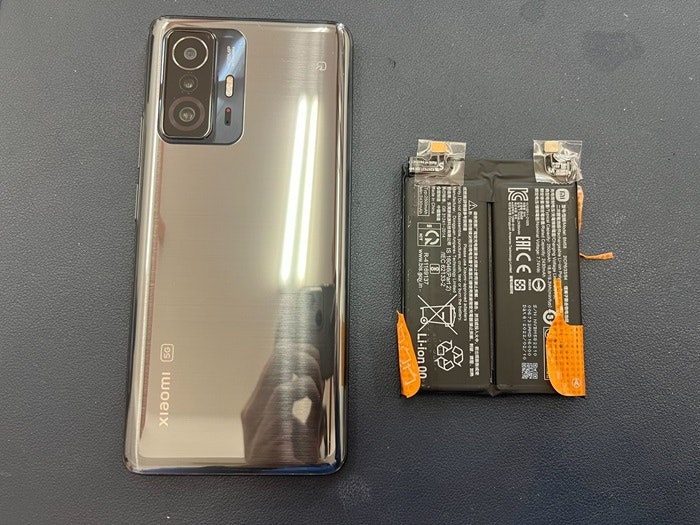 Xiaomi 11TPro バッテリー交換