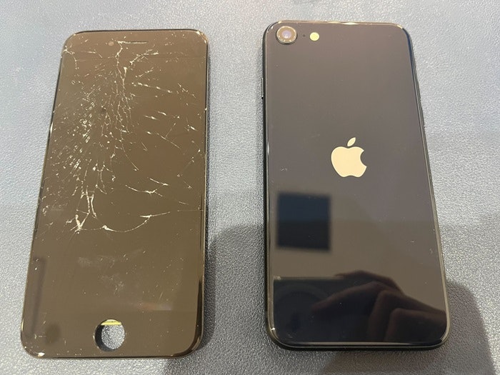 iPhoneSE3 画面修理　画面交換　液晶修理　電源不良　起動不良