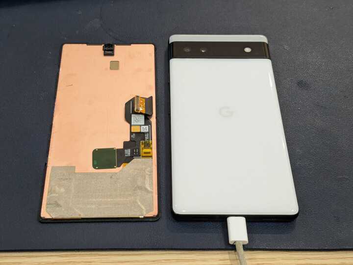 Google Pixel 6a 画面割れ 付属品完備 豊田市】Google Pixel 6aの画面交換修理を行いました！画面割れ・画面