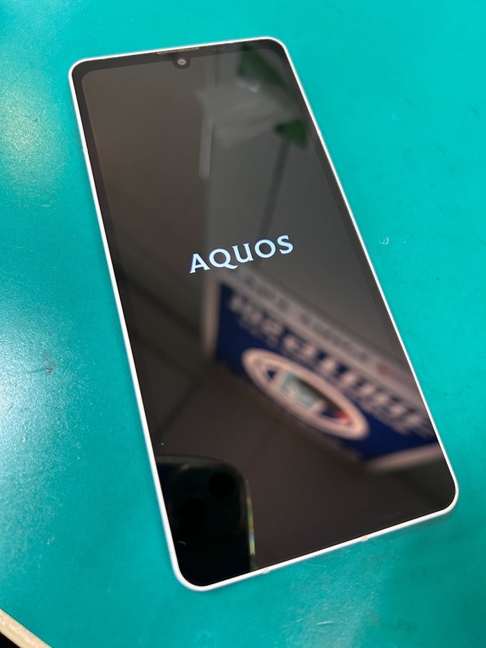 AQUOS 豊川市 AQUOSsense6 スマホ修理 Android 修理 画面修理 タッチ不良 豊川 豊橋 新城 蒲郡 湖西 浜松