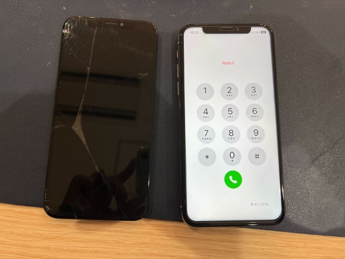 iPhone X 画面修理　画面交換　液晶修理　液晶交換