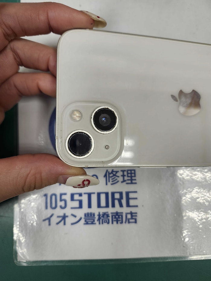 iphone13　カメラレンズ割れ