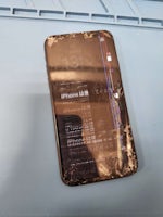 【豊川店】iPhone X｜重度の画面割れ＆液晶不良を即日60分で修理！縦線・ブラックアウトも改善｜まちスマ豊川店