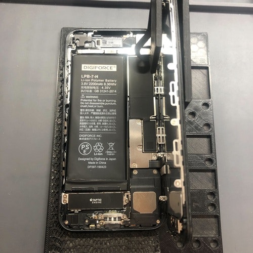 iPhone 7 バッテリー交換　小牧市