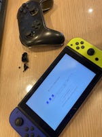 Nintendo Switch　プロコントローラー　ZLボタン折れた　修理　小牧市