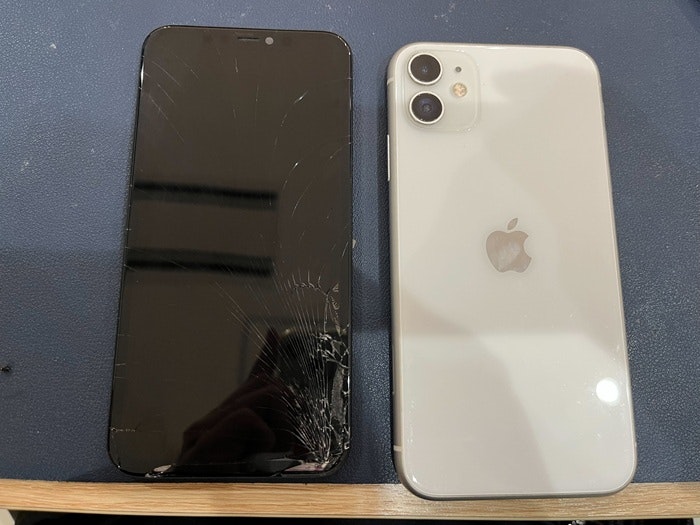iPhone アイフォン アイフォーン 画面割れ 画面故障 ガラス割れ ガラス故障 壊した 壊れた 破損 故障 修理 直す 治す 交換 メーカー修理 Apple Care  保証 保険 純正 社外 