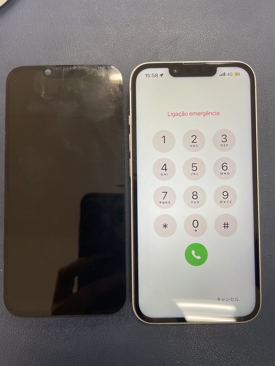 春日井市】iPhone14の液晶漏れを即日1時間で修理！画面交換でデータ