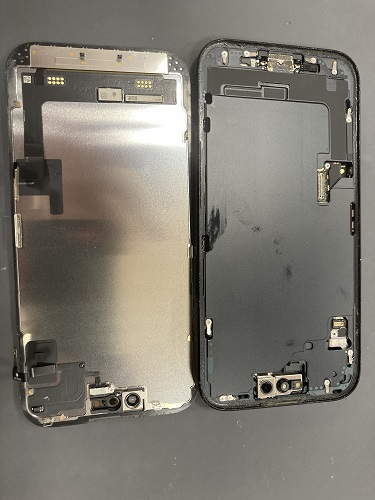 一宮市でiPhone 15の画面交換】画面割れの症状でご来店いただきました
