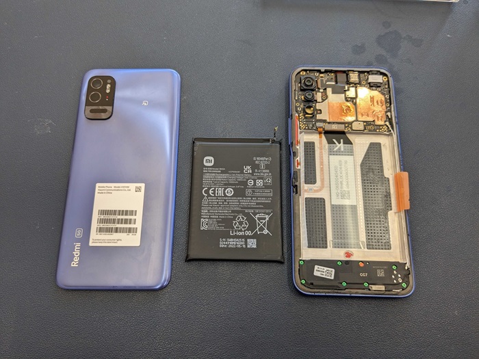 Redmi note 10T バッテリー交換【イオン春日井店】