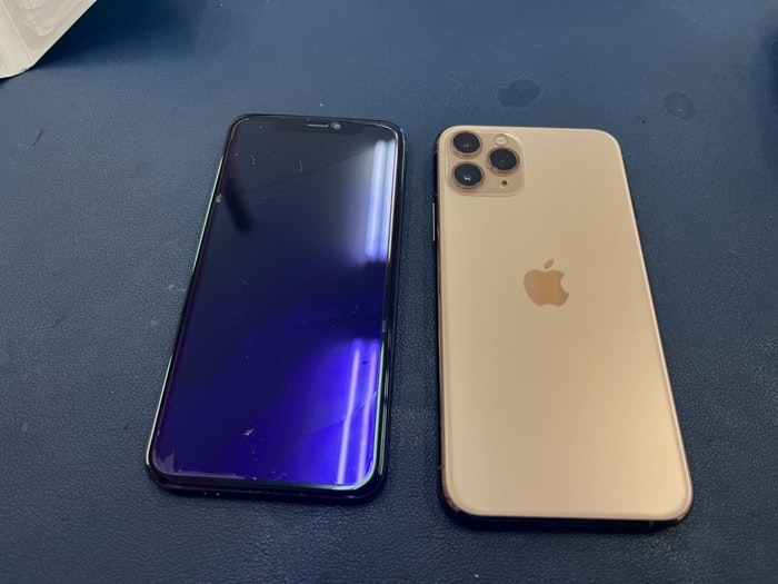 iPhone11Pro 画面修理　画面交換　液晶交換　液晶割れ