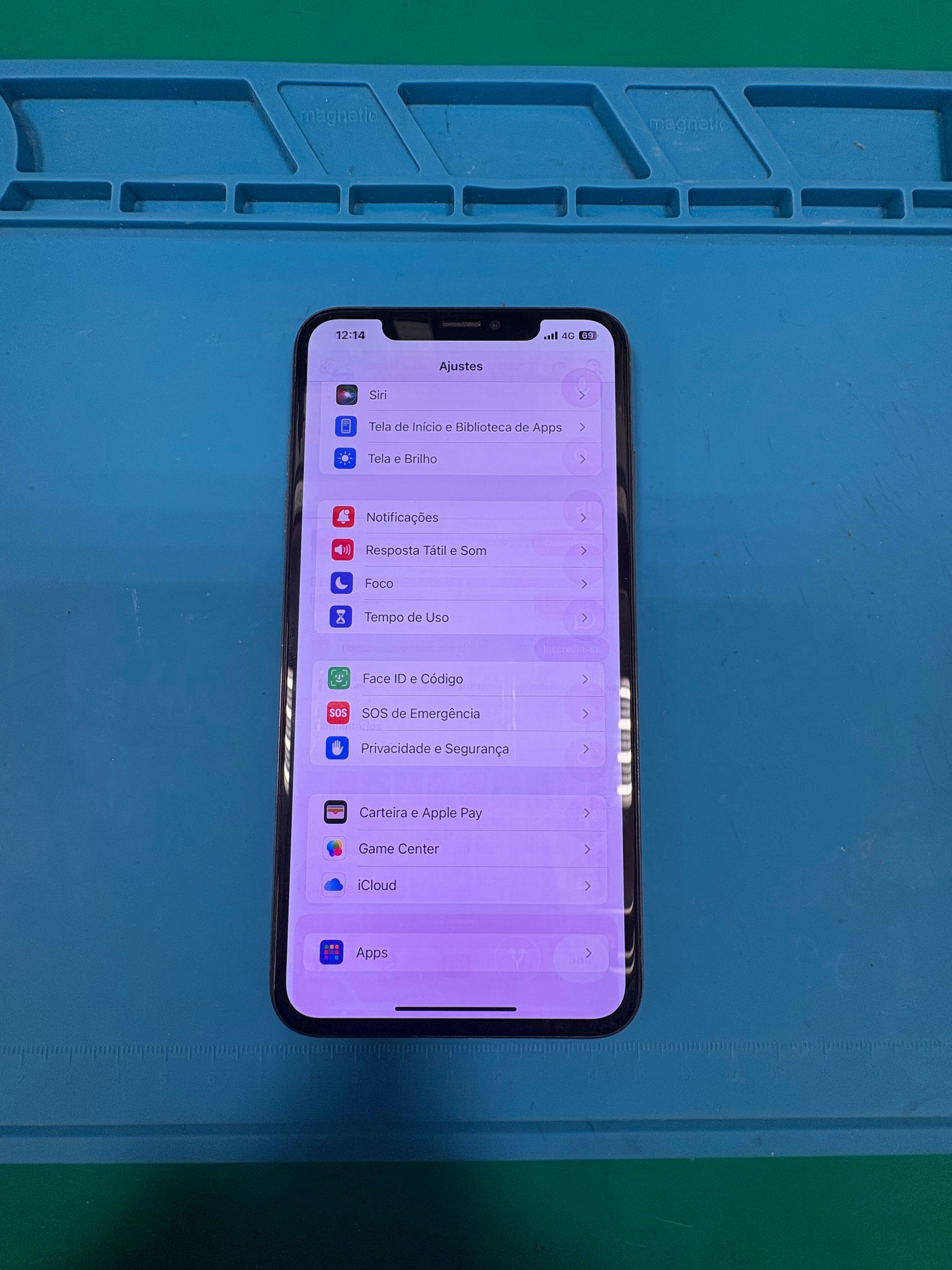 iPhoneXSMax　液晶焼け　iPhone修理