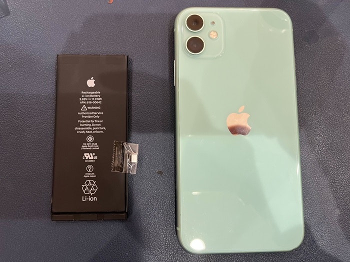 iPhone11 バッテリー交換　バッテリー修理　