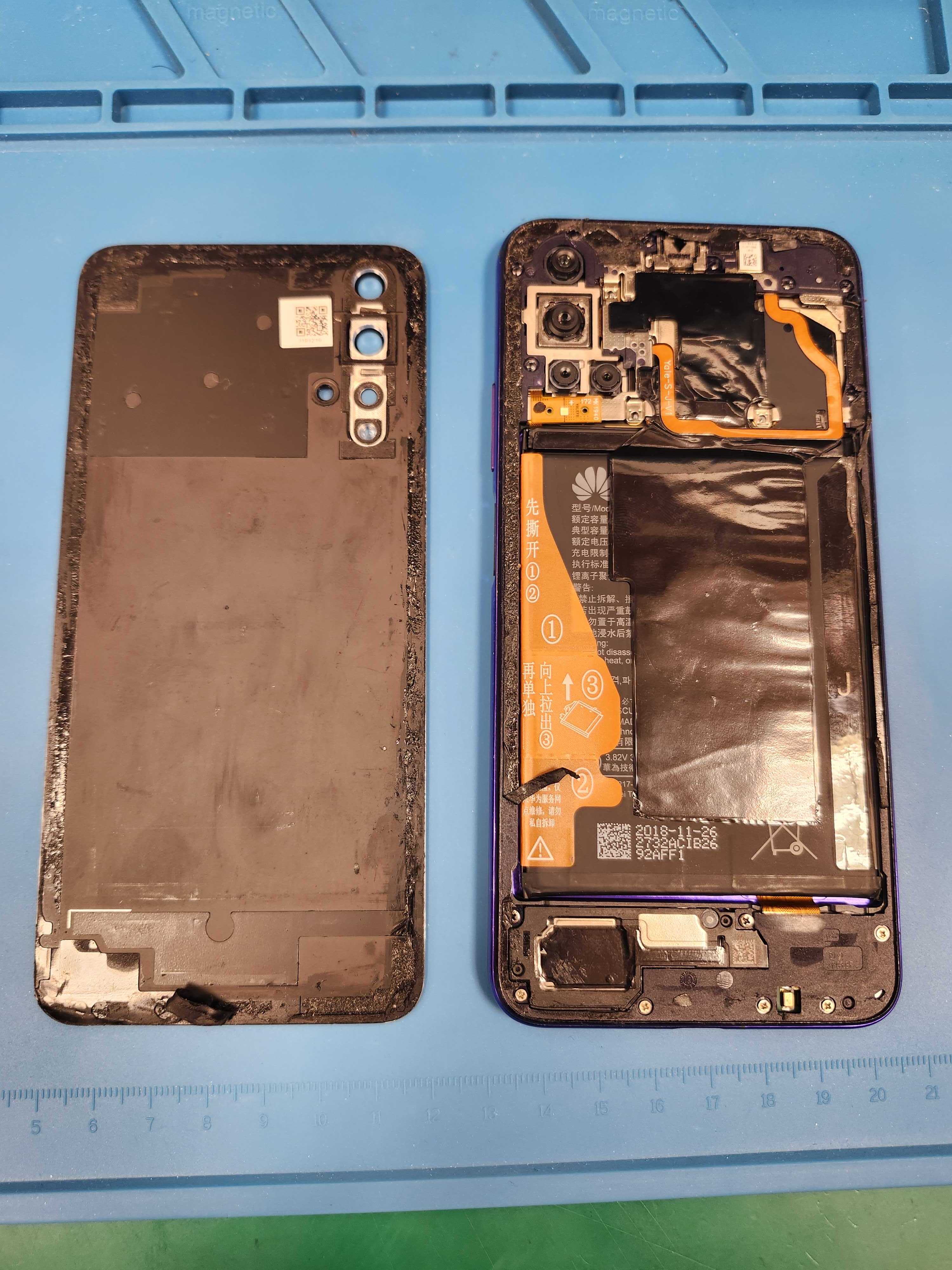 【画面割れあり】HUAWEI nova 5T スマホ本体 SIMフリー Huawei nova 5T 画面が割れてしまった！😖💦画面交換！イオン豊橋南