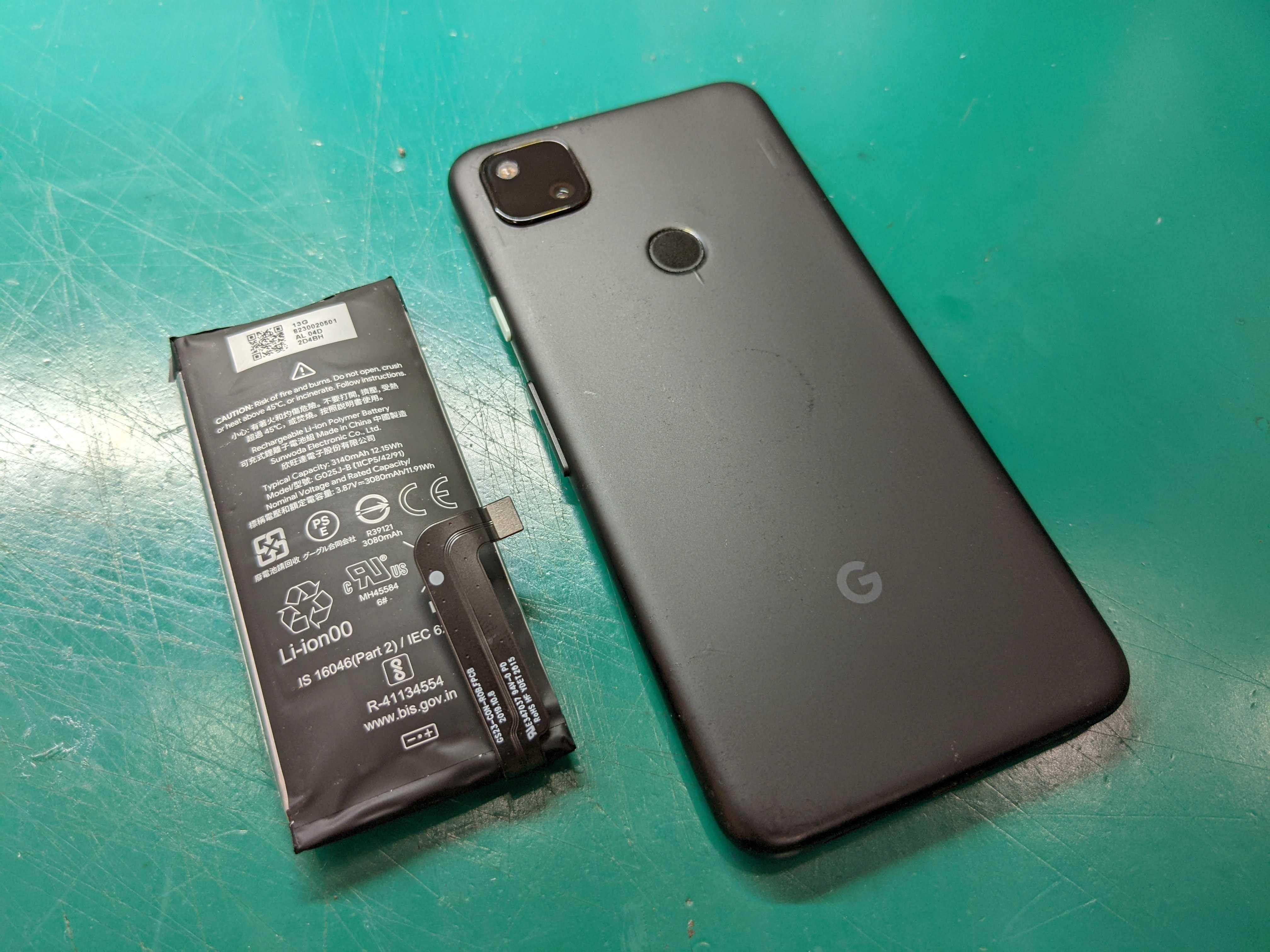 pixel5 バッテリー交換 イオン春日井3F