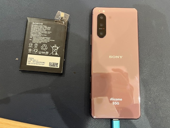 Xperia5II　バッテリー交換　バッテリー修理　