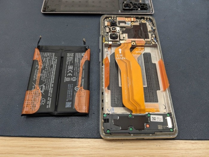 Xiaomi 11T Pro  バッテリー交換  