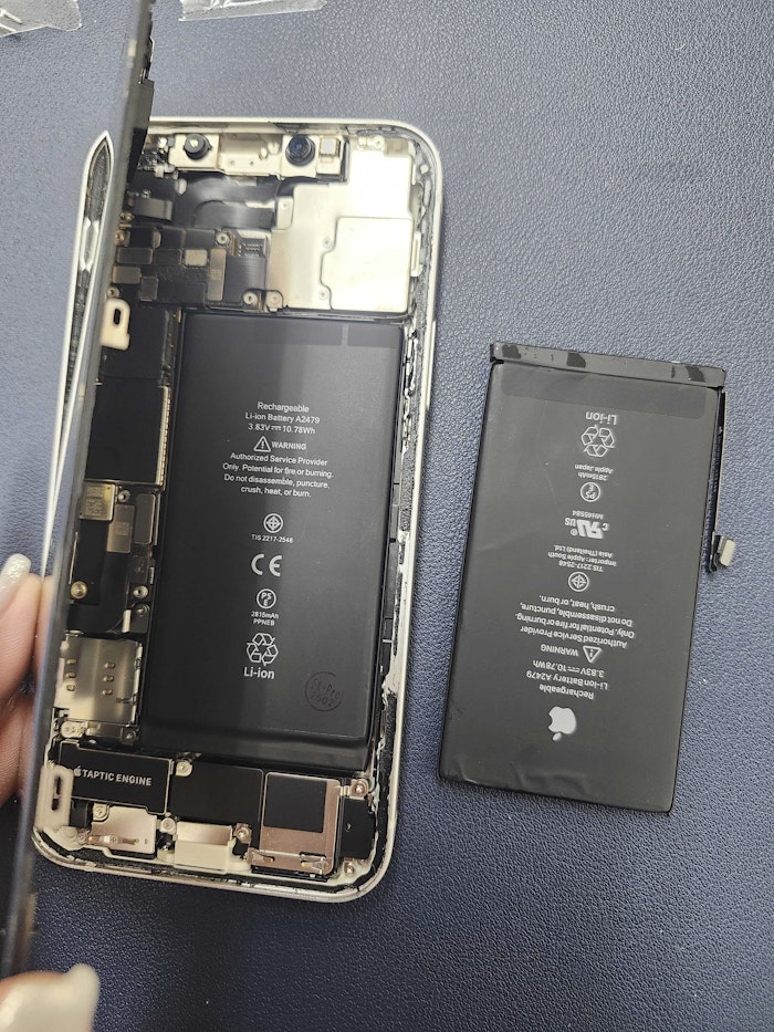 iPhone12　リンゴループ　修理