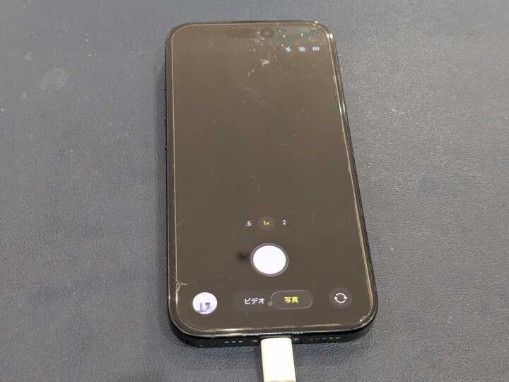 豊田市】iPhone15のカメラ交換修理を行いました！カメラが映らない症状