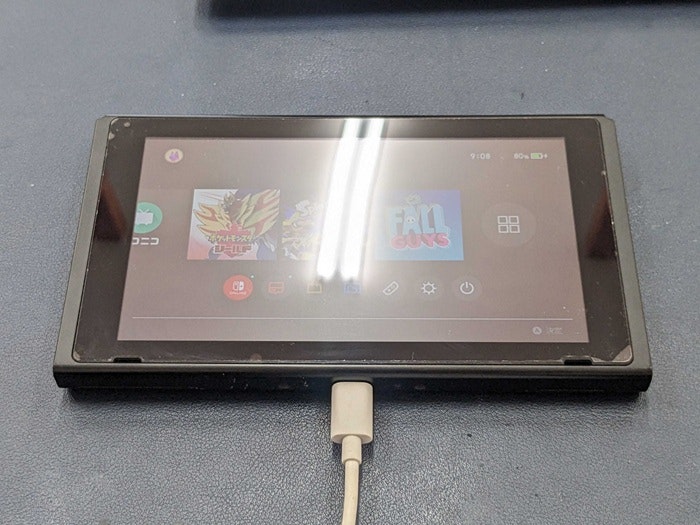 スイッチ　switch　修理　バッテリー交換　充電持ち悪い